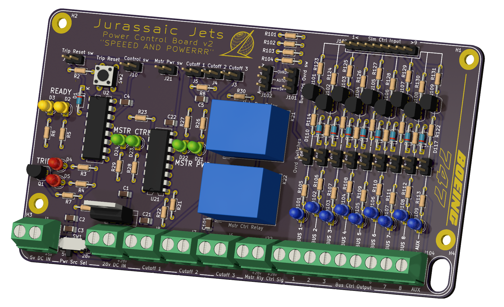 Power Control Board v2 Design Complete
